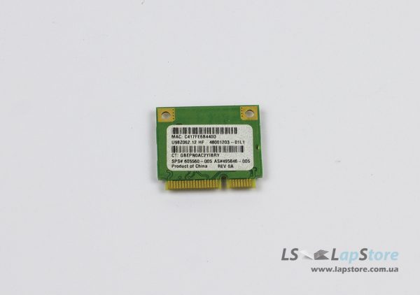 WI-FI модуль Atheros U98Z062.12 HF AR5B95 бу HP Pavilion DV6-2110er - Зображення 2