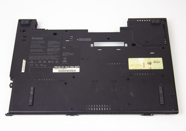 Нижня частина корпусу для ноутбука Lenovo ThinkPad T61 (42W2432) + плата USB