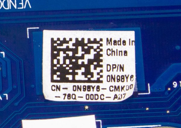 УЦІНКА! Материнська плата для ноутбука Dell Latitude E5570 Core i7-6820HQ /  AMD RADEON M370, 0N98Y6 - Зображення 5