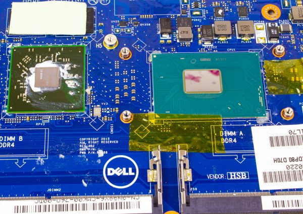УЦІНКА! Материнська плата для ноутбука Dell Latitude E5570 Core i7-6820HQ /  AMD RADEON M370, 0N98Y6 - Зображення 3