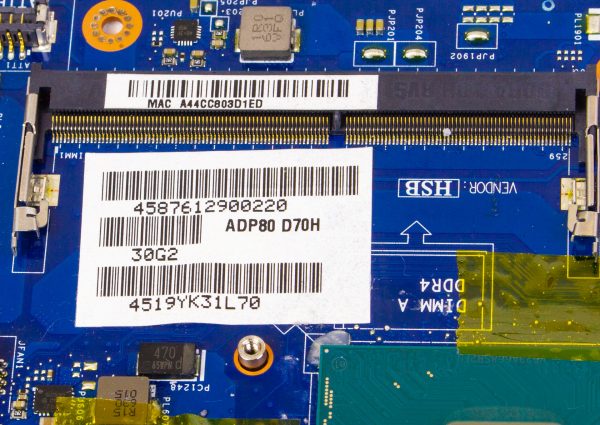 УЦІНКА! Материнська плата для ноутбука Dell Latitude E5570 Core i7-6820HQ /  AMD RADEON M370, 0N98Y6 - Зображення 6