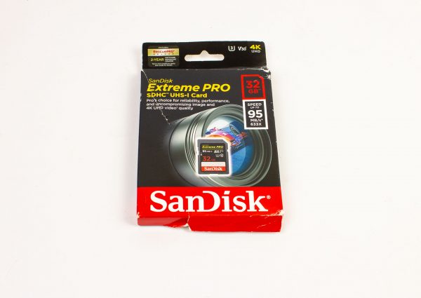 Карта пам'яті San Disk Extreme Pro SDHC UHS-I Card 32 Gb