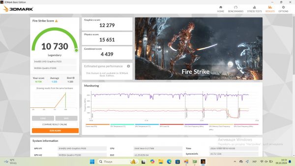 Dell Precision 7530 Xeon E3-2176M / RAM 32 GB / SSD 512GB + 256GB / NVIDIA Quadro P3200 / 15.6" FHD - Зображення 8