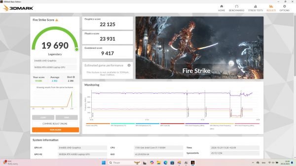 Dell Precision 7760 Core i7-11850H / RAM 32 Gb/ SSD 512 Gb/ 17.3" 4K/ RTX A3000 6 GB - Зображення 8