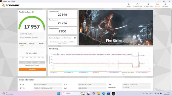 Dell Precision 7560 Xeon W-11855M/ RAM 64 Gb/ SSD 1 Tb/ 15,6" FHD/ NVIDIA RTX A3000 6 Gb - Зображення 8