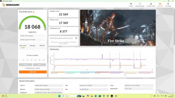 Dell Precision 7750 Core i7-10750H/ RAM 32 Gb/ SSD 512 Gb/ 17,3" FHD/ NVIDIA Quadro RTX 4000 8 Gb - Зображення 8