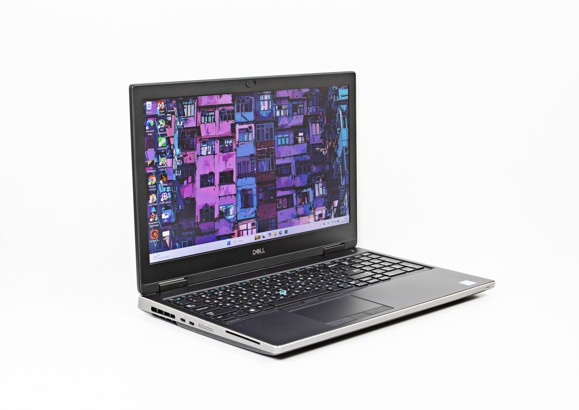 Dell Precision 7530 Xeon E-2176M/ RAM 16 Gb/ SSD 512 Gb/ 15,6" FHD/ NVIDIA Quadro P2000 4 Gb