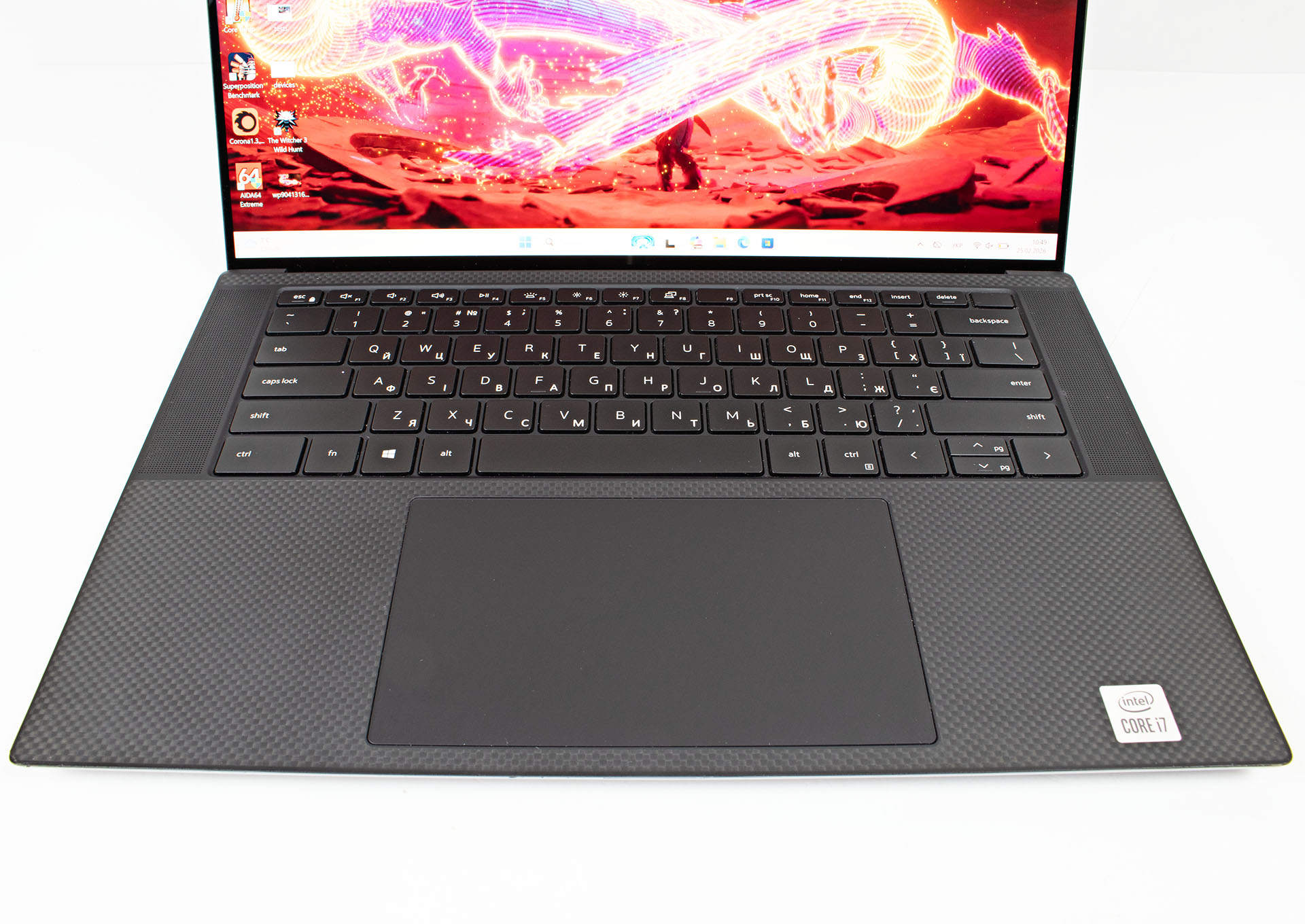 Dell Precision 5550 Core i7-10875H/ RAM 32 Gb/ SSD 512 Gb + SSD 256 Gb/ 15,6" 4K/ NVIDIA Quadro T2000 4 Gb - Зображення 5