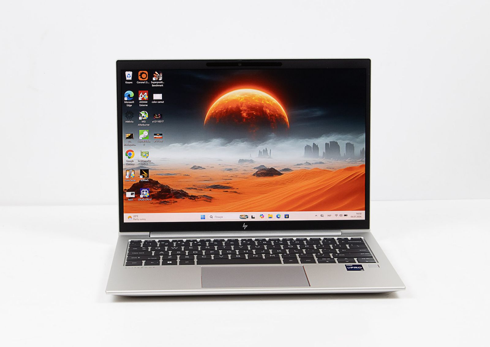 HP EliteBook 830 G9 Core i5-1245U/ RAM 16 Gb/ SSD 512 Gb/ 13,3" FHD+ - Зображення 2