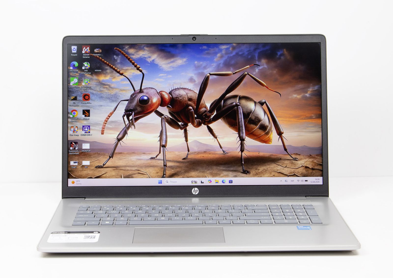 HP Laptop 17 (cn0023dx) Core i3-1125G4/ RAM 16 Gb/ SSD 256 Gb/ 17,3" HD+ - Зображення 2