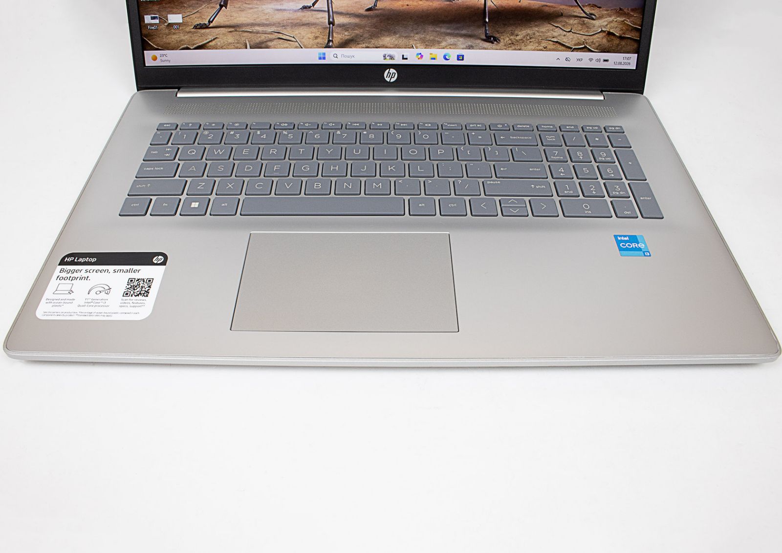 HP Laptop 17 (cn0023dx) Core i3-1125G4/ RAM 16 Gb/ SSD 256 Gb/ 17,3" HD+ - Зображення 5