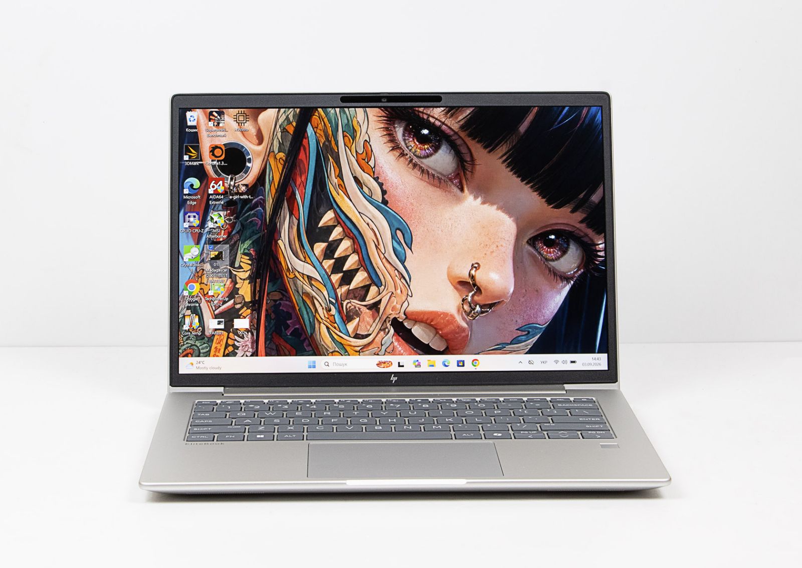 HP EliteBook 6 G1ah 14 Ryzen 5 220/ RAM 16 Gb/ SSD 256 Gb/ 14" FHD+ - Зображення 2
